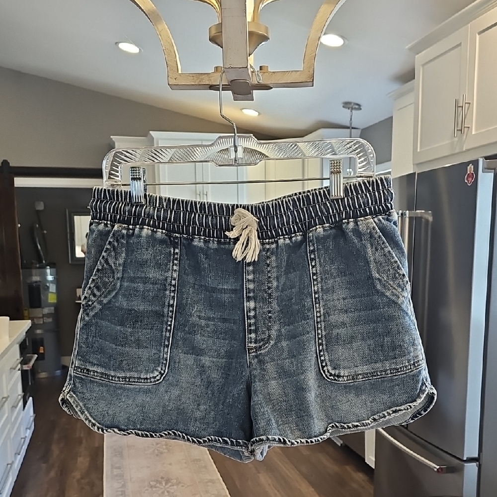Denim Blue Women's Shorts